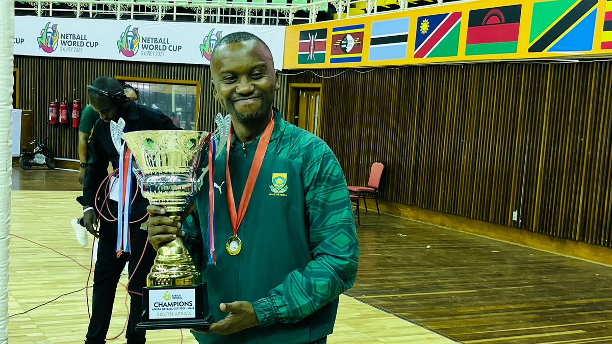 Netball_SA's tweet photo. 𝗞𝗜𝗡𝗚𝗦 𝗢𝗙 𝗔𝗙𝗥𝗜𝗖𝗔. 𝗔𝗚𝗔𝗜𝗡. 👑🇿🇦

2026 ✅
2025 ✅
2024 ✅
2023 ✅

#ProteaWarriors #AfricaNetballCup2026 #SAMensNetball https://t.co/7vjazeBLn5