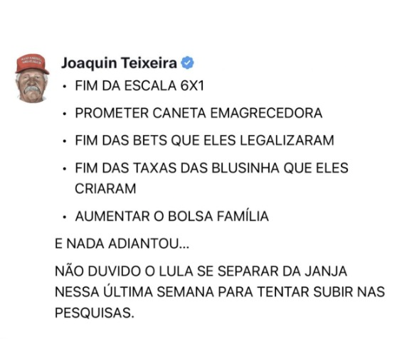 schmittpaula's tweet photo. Síntese do filósofo e analista político @JoaquinTeixeira https://t.co/ZS963mgkBv
