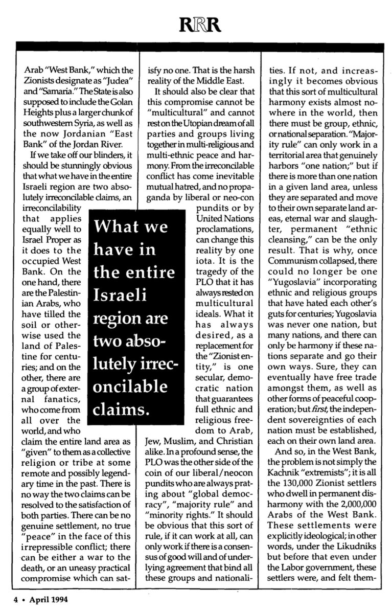 kulhatayi's tweet photo. Murray Rothbard on Zionism btw https://t.co/aBoqrDdzqy