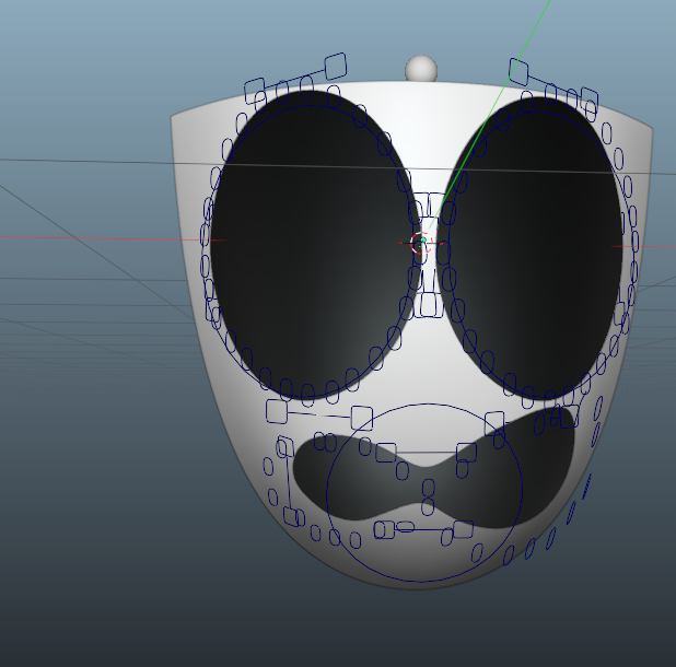 Hugedevelopment's tweet photo. Guys, do u guys think that there is too much bones for the mouth and eyes rig.. https://t.co/QJdreR8NuL