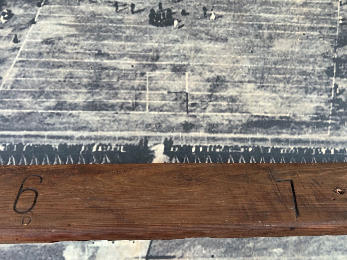 GreenWaveFac's tweet photo. History Lives Uptown

In case you didn't make it out to @GreenWaveFB games against @SouthAlabamaFB &amp; @SouthernMissFB, take a 👀 at our Tulane Stadium recognition on the concourse of Westfeldt Terrace of Yulman Stadium featuring an original 100 year-old bleacher. #RollWave 🌊 https://t.co/RFyEeJ7DA1