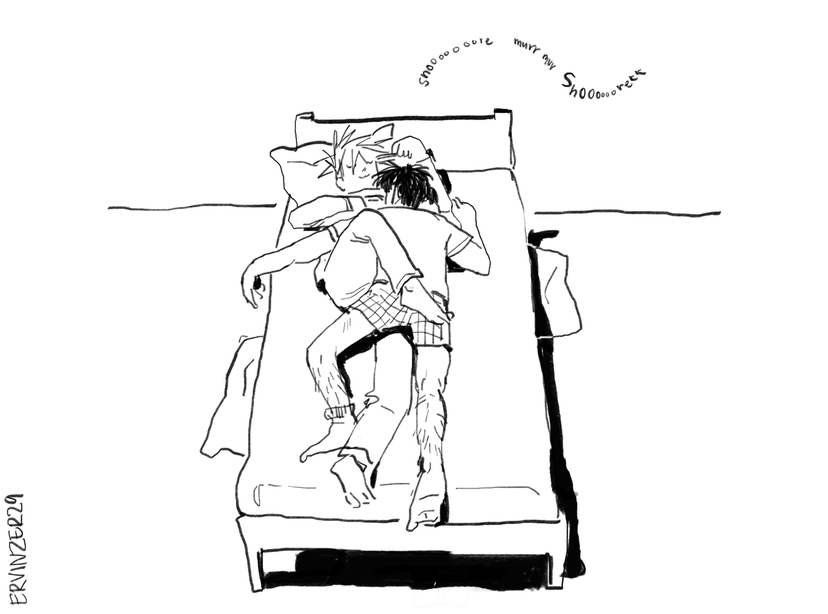 Ervinzer29's tweet photo. #vashwood There was only one bed........ https://t.co/xznxmwLfFb