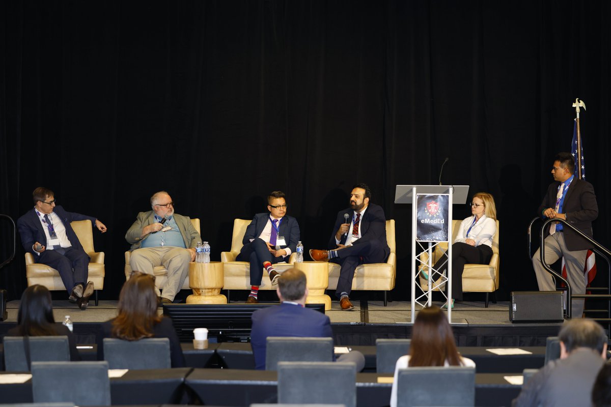 eMedEvents's tweet photo. A State-of-the-Art panel discussion on the Hot Topics in Stroke Care at #ISCC2026.

Moderated by Bibhu D. Mohanty, MD with panelists: G. Abbas Kharal, MD, William Scott Burgin, MD, Jonathan Hsu, MD, MAS, FACC, FAHA, FHRS, Michael J. Rinaldi, MD, FACC, FSCAI and Michol Cooper, MD, PhD.

#StrokeCare #StrokePrevention #Neurocardiology #CardioTwitter #NeuroTwitter #Cardiology #eMedEd #CME #eMedEvents
