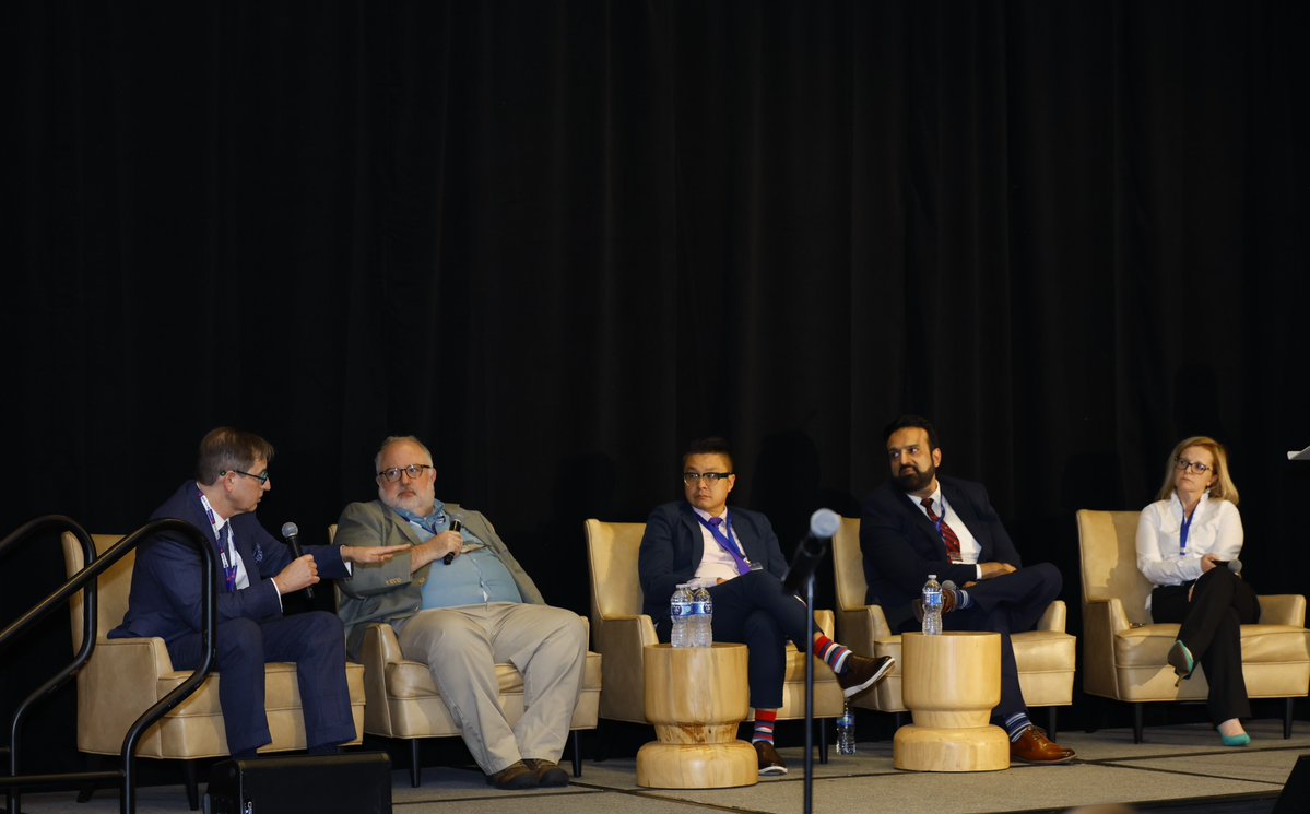 eMedEvents's tweet photo. A State-of-the-Art panel discussion on the Hot Topics in Stroke Care at #ISCC2026.

Moderated by Bibhu D. Mohanty, MD with panelists: G. Abbas Kharal, MD, William Scott Burgin, MD, Jonathan Hsu, MD, MAS, FACC, FAHA, FHRS, Michael J. Rinaldi, MD, FACC, FSCAI and Michol Cooper, MD, PhD.

#StrokeCare #StrokePrevention #Neurocardiology #CardioTwitter #NeuroTwitter #Cardiology #eMedEd #CME #eMedEvents
