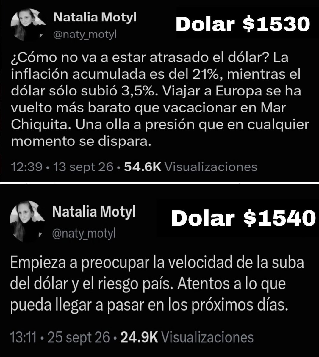 Canallalibertar's tweet photo. - Dame la pelotuda más grande que conozcas -

- No para hermano tan pelotuda no te fuiste al pasto - https://t.co/tJ2PglgsTv