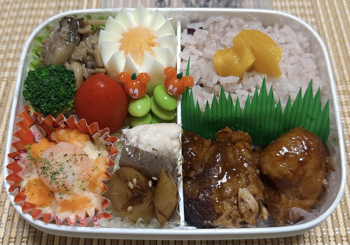 25_akane_25's tweet photo. ☀️おはようございます🐣
今日も1日頑張りましょう🍂
#おべんとう #弁当 #お弁当記録 
#お弁当作り 
#記録 ➡️474日目 https://t.co/g2exwD5YLt
