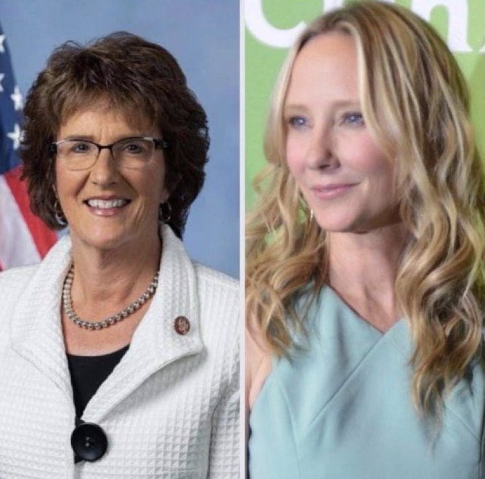 DeepLeaksHQ's tweet photo. In 2022, Congresswoman Jackie Walorski began working with actress Anne Heche on projects to expose Child Sex Trafficking.

On August 3, 2022, Walorski died in a car ‘accident.’

On August 11, 2022 - one week later - Heche ALSO died in a car ‘accident.’

Coincidence? I think not… https://t.co/1vap1DphUf