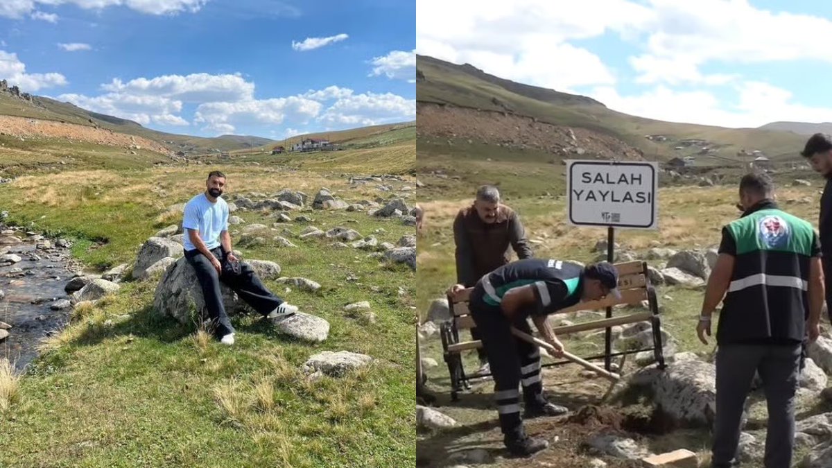 MuaviyeX's tweet photo. Bunlarda Modern Müşrik Oluyor!

Bir tane Salah/k kayaya oturmuş binlerce Salah/k’da kayayı tazim etmiş!

Bütün Müşriklerin ortak yanı Salah/k olmalarıdır! https://t.co/cx76VQRuFm