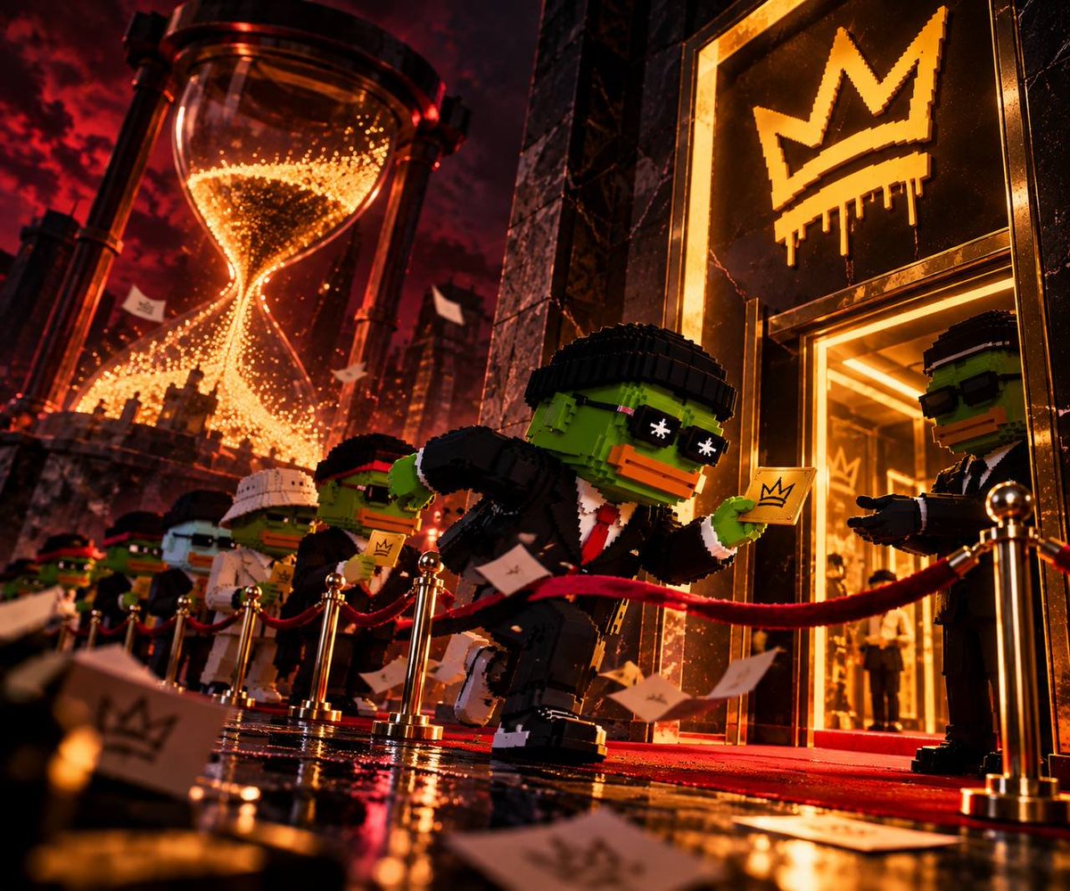 pepe2Hood's tweet photo. 1000 GTD Spots

We’re opened the list again for a limited number of GTD spots.

HURRY you have 24 hrs 

Like + RT 

Drop EVM Addresses👇

{ https://t.co/ksmsuejmO5 } https://t.co/hSjVzPTKjK