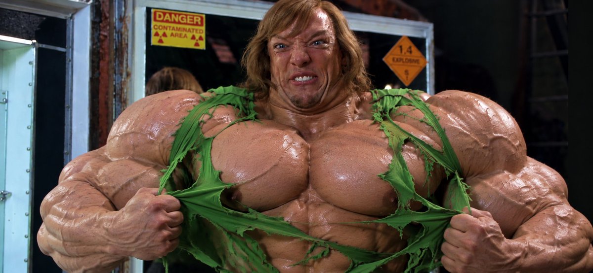 muscle_growth00's tweet photo. How are my pecs, buddy? https://t.co/UqFMfYMdrn