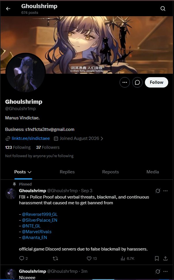 AikaMeii's tweet photo. 🚨 PSA TO ALL 🚨
Remember the VTuber that "wants to be friends" with other VTubers, especially girls? So they're back.

I know who you are. You ain't slick. https://t.co/hMWCRhW8On