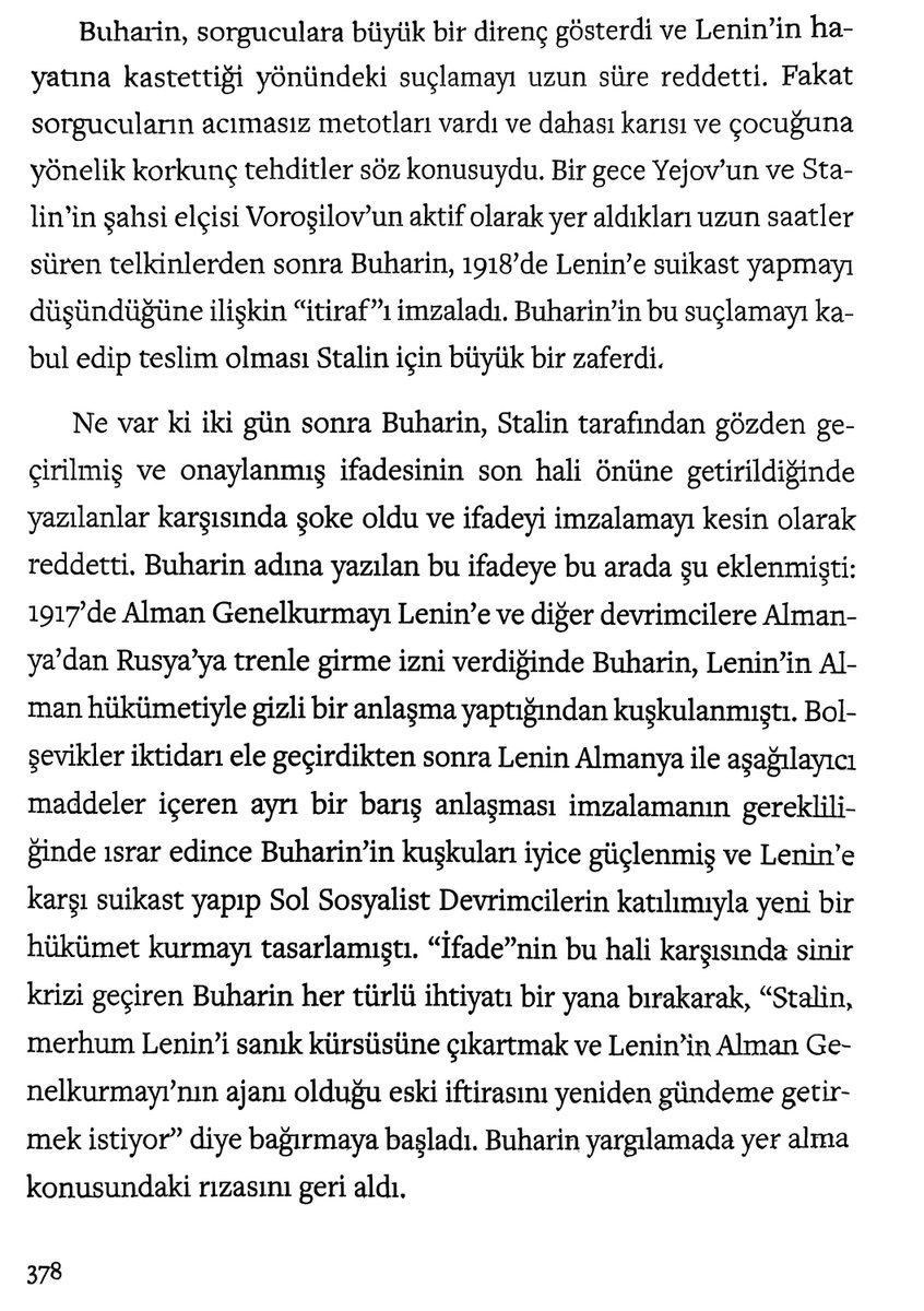 marxicin's tweet photo. Dehşete kapılmak isteyen okusun:
Stalin, 3.Moskova Mahkemesi sırasında Buharin üzerinden Lenin'i Alman ajanlığı ile suçlayıp, Lenin'in adını ve anısını kirletmeye çalışıyor. https://t.co/5RP7gsJ38i