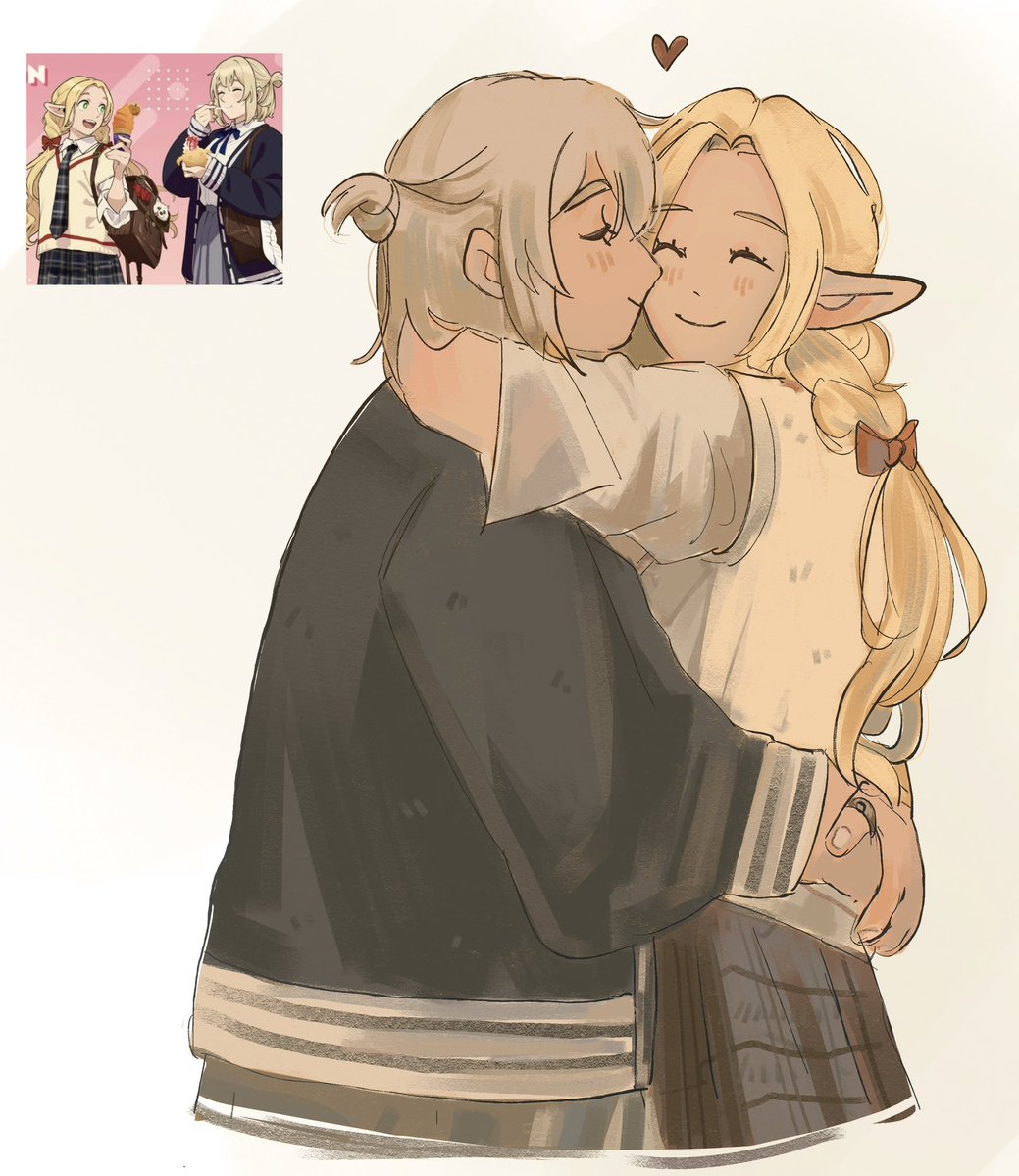 nananna065's tweet photo. They’re so cute omg #farcille #dungeonmeshi https://t.co/64K2qVgTEh
