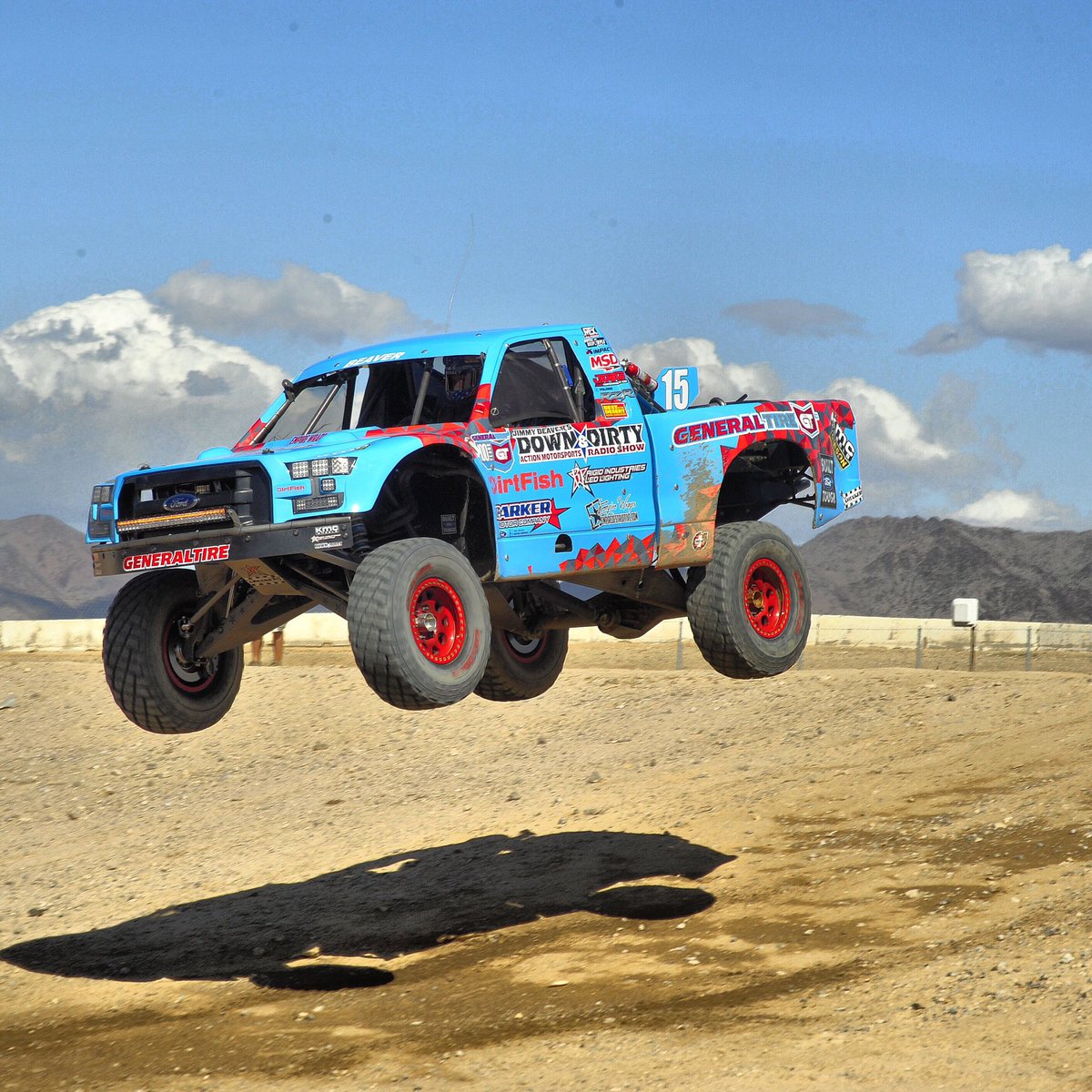 JimBeaver15's tweet photo. Found a nice archive of shots of me wheeling the @GeneralTire Trophy Truck before I became your resident talking head and misadventurer. https://t.co/AqsRUWk6WP