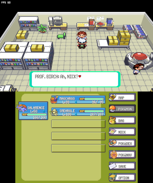 DustZallax's tweet photo. Pokémon Emerald. Native on Nintendo 3DS. Dual screen. Voxel overworld. Stereoscopic 3D.

And now you can finally try it!

Pokémon Emerald 3Ds Dual Screen is out now.

It’s still an early version, but it’s already playable from start to finish and runs mostly at 60 FPS even on the original 3DS.

Source code + instructions: https://t.co/nvwp7rB2h6