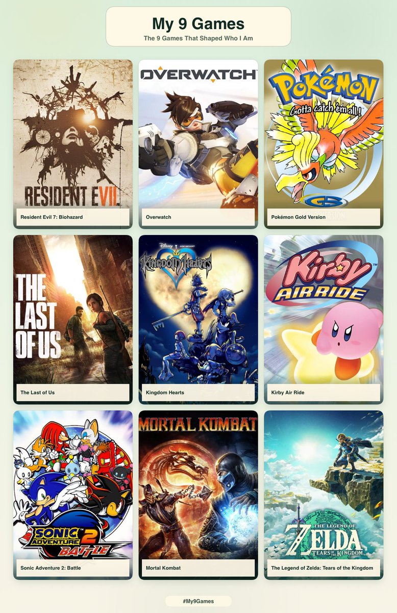 Zeekums_'s tweet photo. 9 games that shaped me 🤠 https://t.co/HuHZ0bvazT