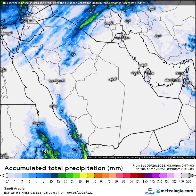 AbdullahBa472's tweet photo. فرق واضح وكبير في التحديث الأخير بين الأوروبي ( الرئيسي ) وأعضاء الأوروبي 
الأوروبي يدل على حالة مميزة مبكرة بمشيئة الله ولكن اعضاء الأوروبي يضع كميات هائلة مبالغ فيها صراحةً لكن ممكن ان نشاهد زيادة في كميات الأوروبي ودخول مناطق جديدة على حسب توقعات الأعضاء 
#حائل #جدة #مكة https://t.co/CO5PGrmetf