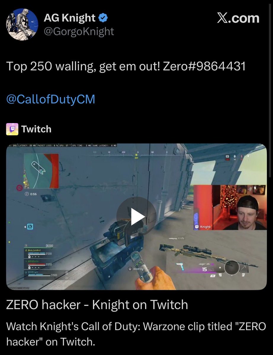 danielmezovari's tweet photo. These last few weeks of Black Ops 7 have been crazy. Almost a year later and it still feels like the anti-cheat isn’t working properly. Every day I see posts on X with streamers showing lobbies full of cheaters.

There are still so many problems with DMA cheats and Titan devices, and it feels like these things are becoming more and more common.

Will MW4 die before it even gets released?

Call of Duty, what’s the next step? When are you actually going to do something serious about the anti-cheat? @CallofDutyCM @CallofDuty @RicochetSupp 

#callofduty #ricochet