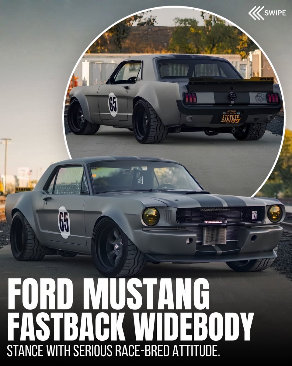 Emma_Wine212's tweet photo. This is what happens when a classic Mustang hits the gym 🔥 Would you daily it or track it 🏁 https://t.co/01636QeHAV
