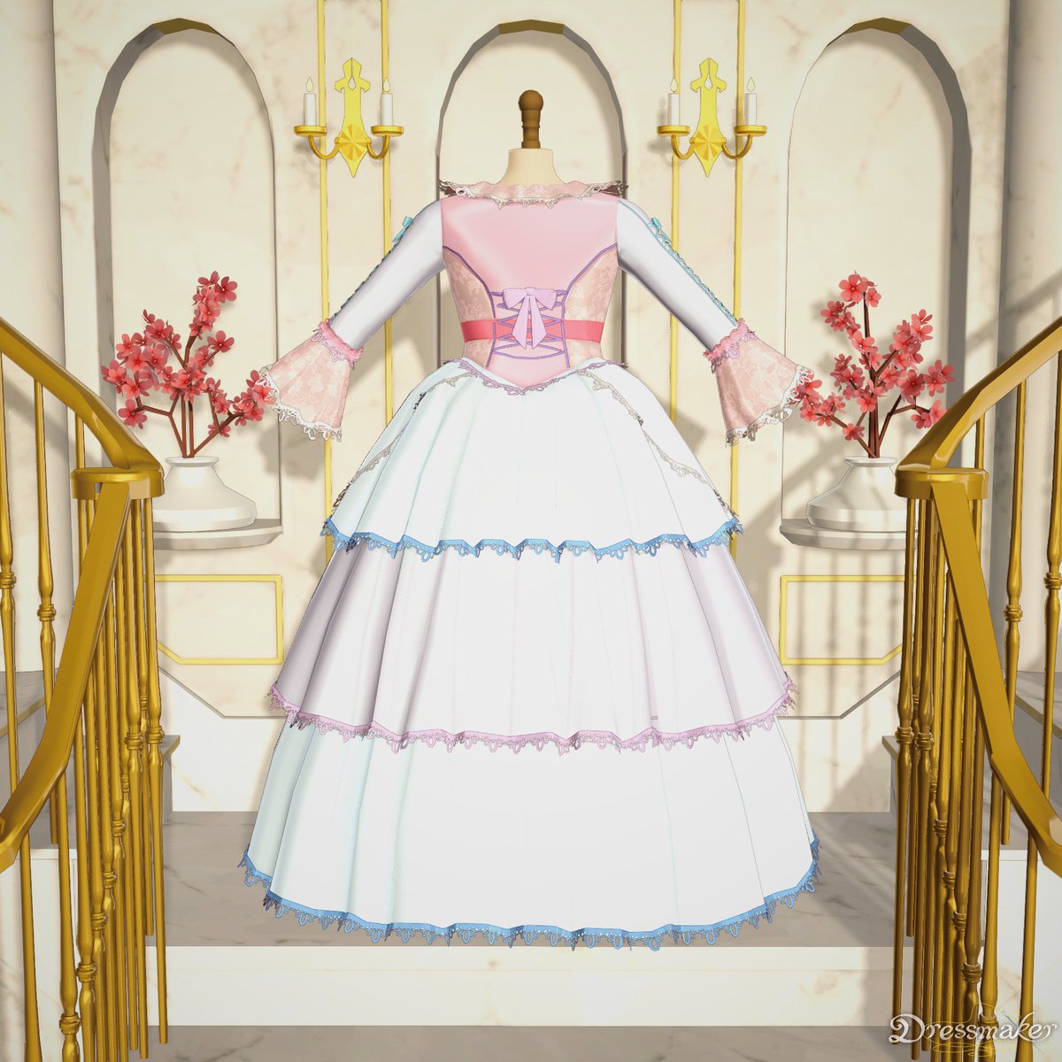 ChichiLove67's tweet photo. the best dress i made so far 👀 https://t.co/phdrxZDgpK