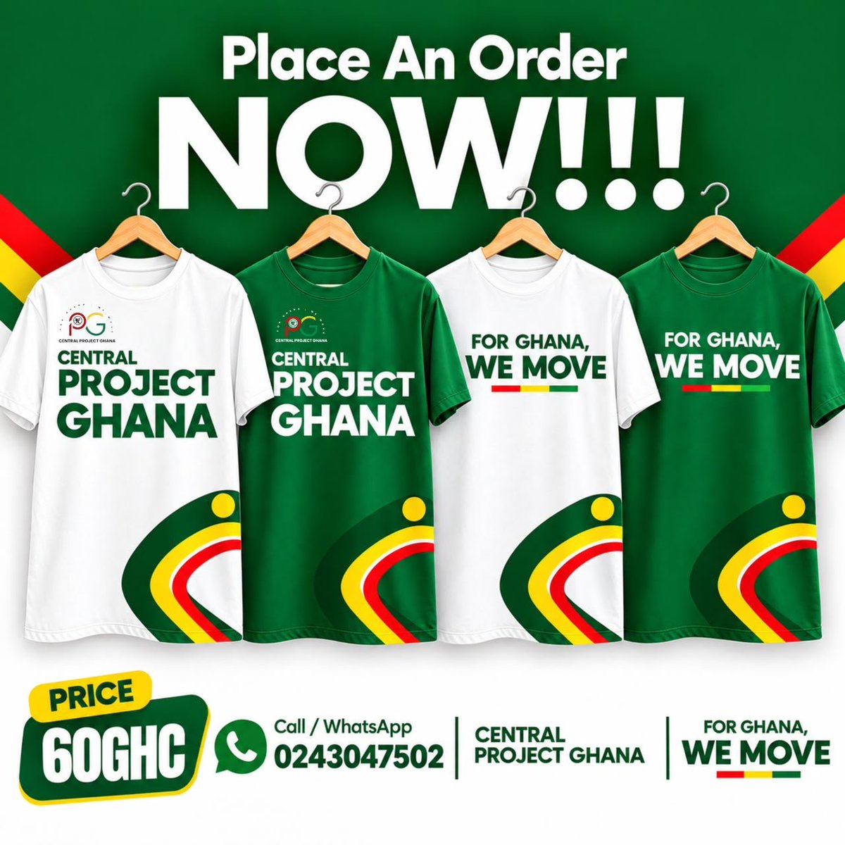 project_ghana1's tweet photo. We're not just coming 🤣🤣
We're representing 😌🔥💚🎉

Grab yours now!!!!!!
📞 0243047502 https://t.co/ZoGysv3llF