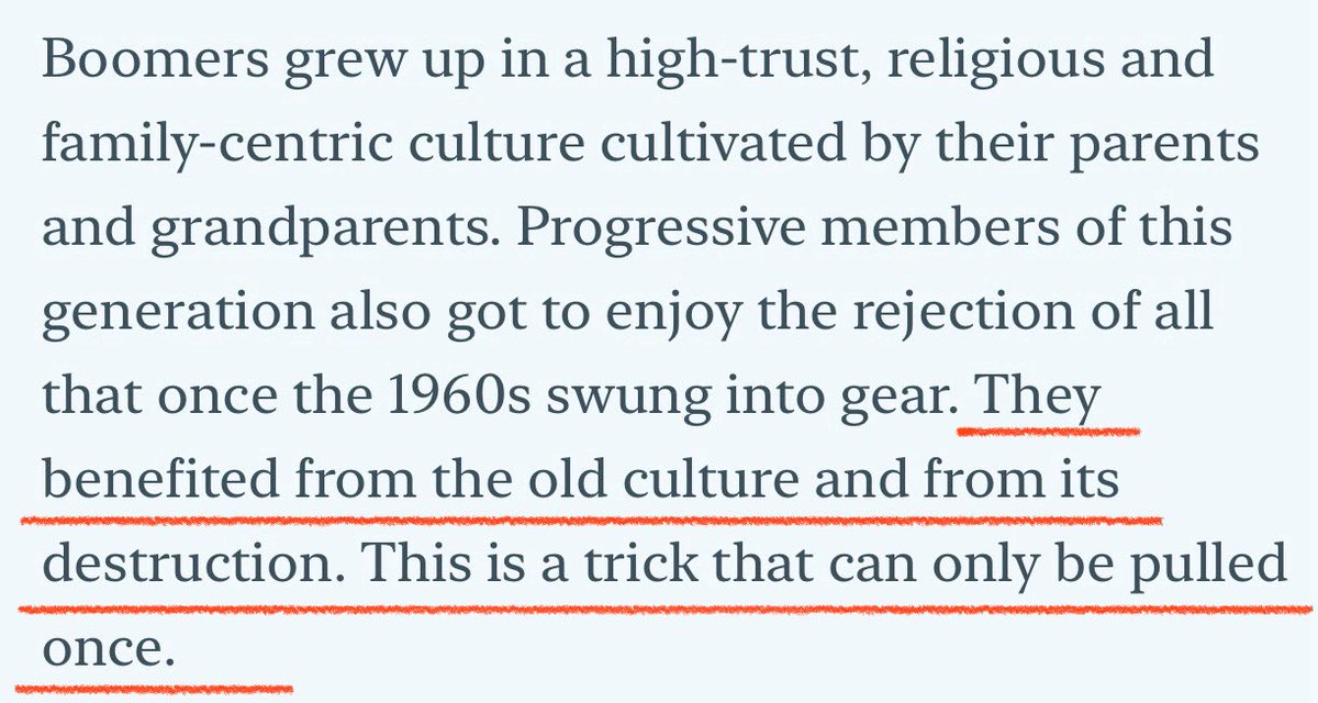 zarathustra5150's tweet photo. The generation that ate the seed corn and called it progress. https://t.co/0JXbuk1YJH