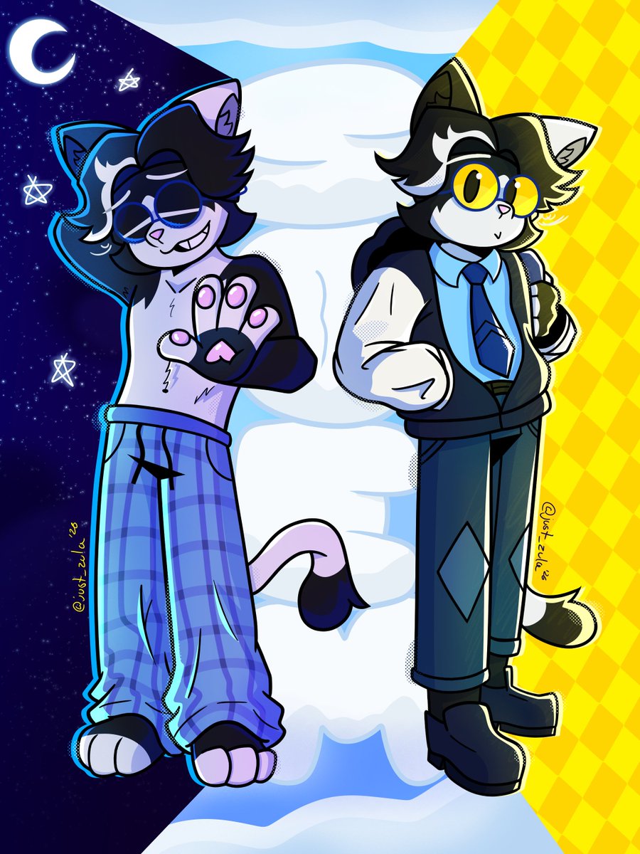 just_zula's tweet photo. Soem Thian doodle page 💙 #furry #oc #BoxCatStuff https://t.co/ZvU90oXT4P