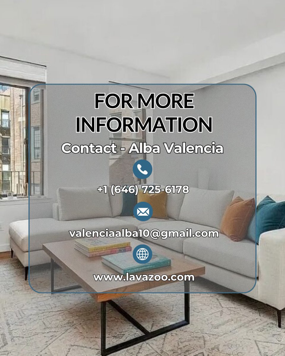 lavazooRE's tweet photo. 🏙️ WEST VILLAGE LIVING — BRIGHT, SPACIOUS & PERFECTLY LOCATED! 🏙️

This 1-bedroom is everything NYC living should be! Nestled in one of Manhattan's most beloved neighborhoods, you're just steps from the West Village's charming cafés, boutique shops, Hudson River Park, and multiple subway lines connecting you effortlessly to the rest of the city 🌳🚇🛍️

📍 Greenwich Street, West Village, Manhattan

Features:
🪟 Large windows flooding the space with natural light
🍳 Separate kitchen with dishwasher
🛗 Classic 5-story elevator loft building
👕 On-site laundry

View the full listing on LavaZoo and discover more incredible NYC apartments today!

#WestVillageNYC #NYCApartments #NYCRealEstate #RentNYC #JustListed