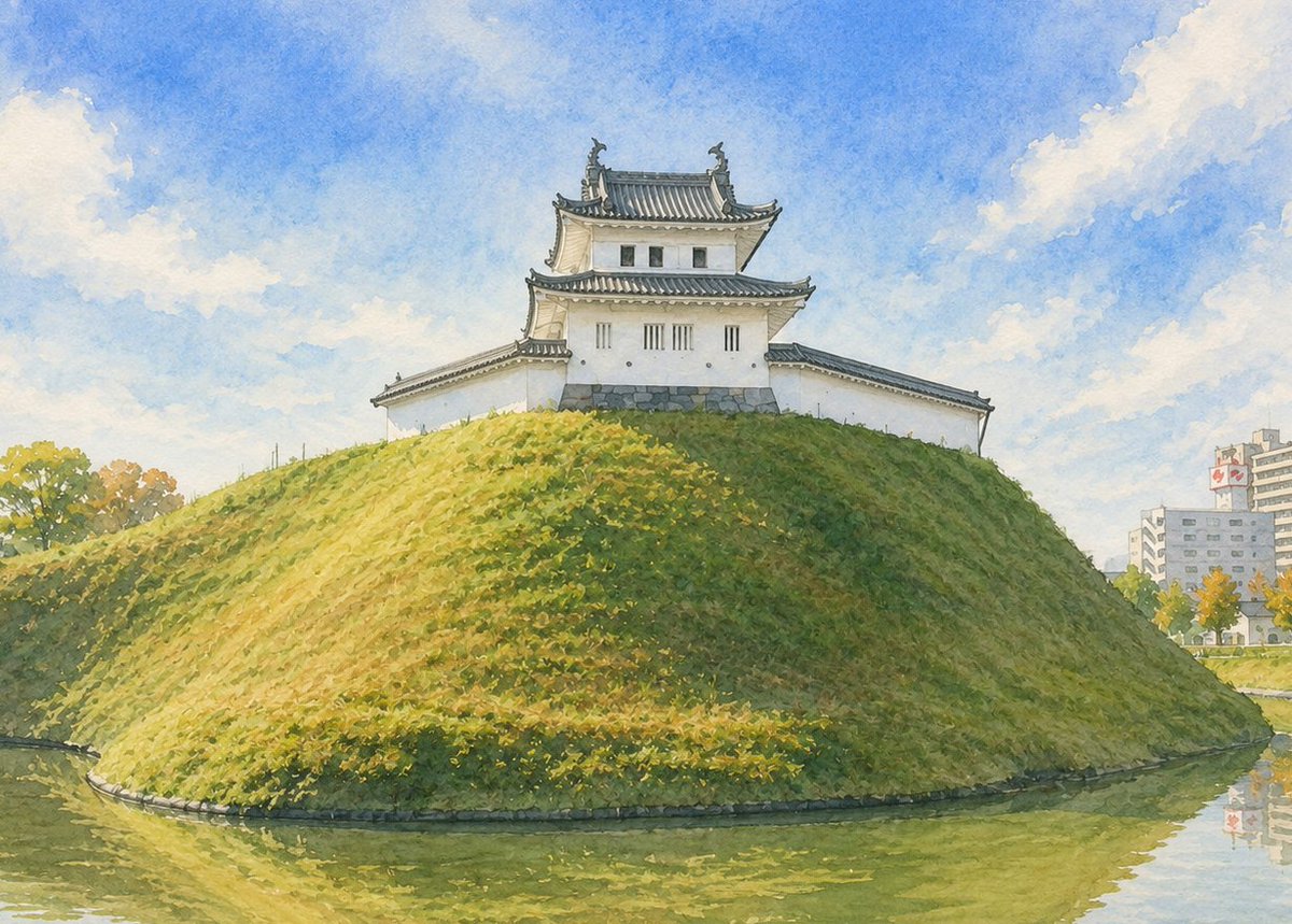 shirofukei's tweet photo. 宇都宮氏が鎌倉時代以前から勢力を誇示した城
【宇都宮城】を水彩風に描きました
関東七名城の一つで、江戸時代には
将軍の日光社参の宿泊所として栄えました。
戊辰戦争で焼失後も一部の櫓が復元されています
詳しくはnoteで
【水彩画と御城印で巡る 日本の名城56】
https://t.co/4Z8YjOzLgX https://t.co/8afb0pIxu4