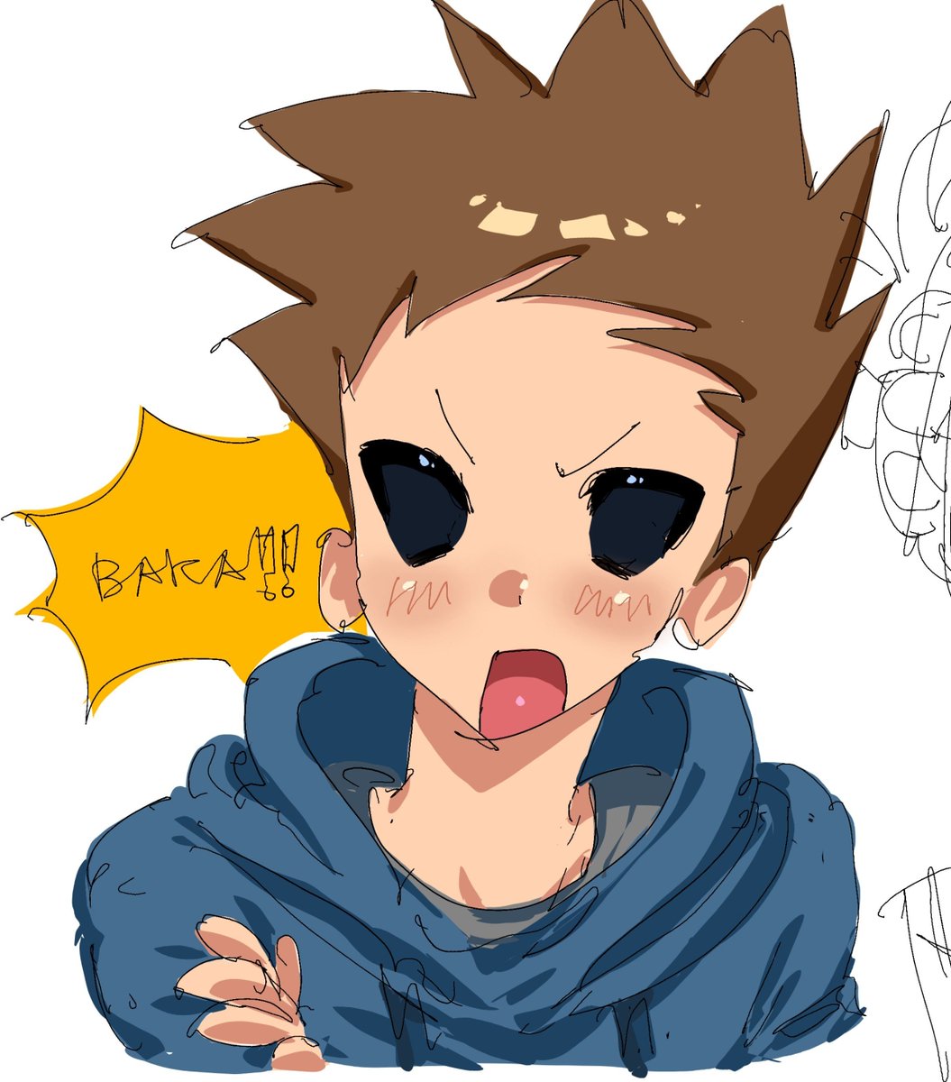 extramiji_ra's tweet photo. #eddsworld stream drawings of Tom #moe Stundere boi https://t.co/JNb69Bb7q5
