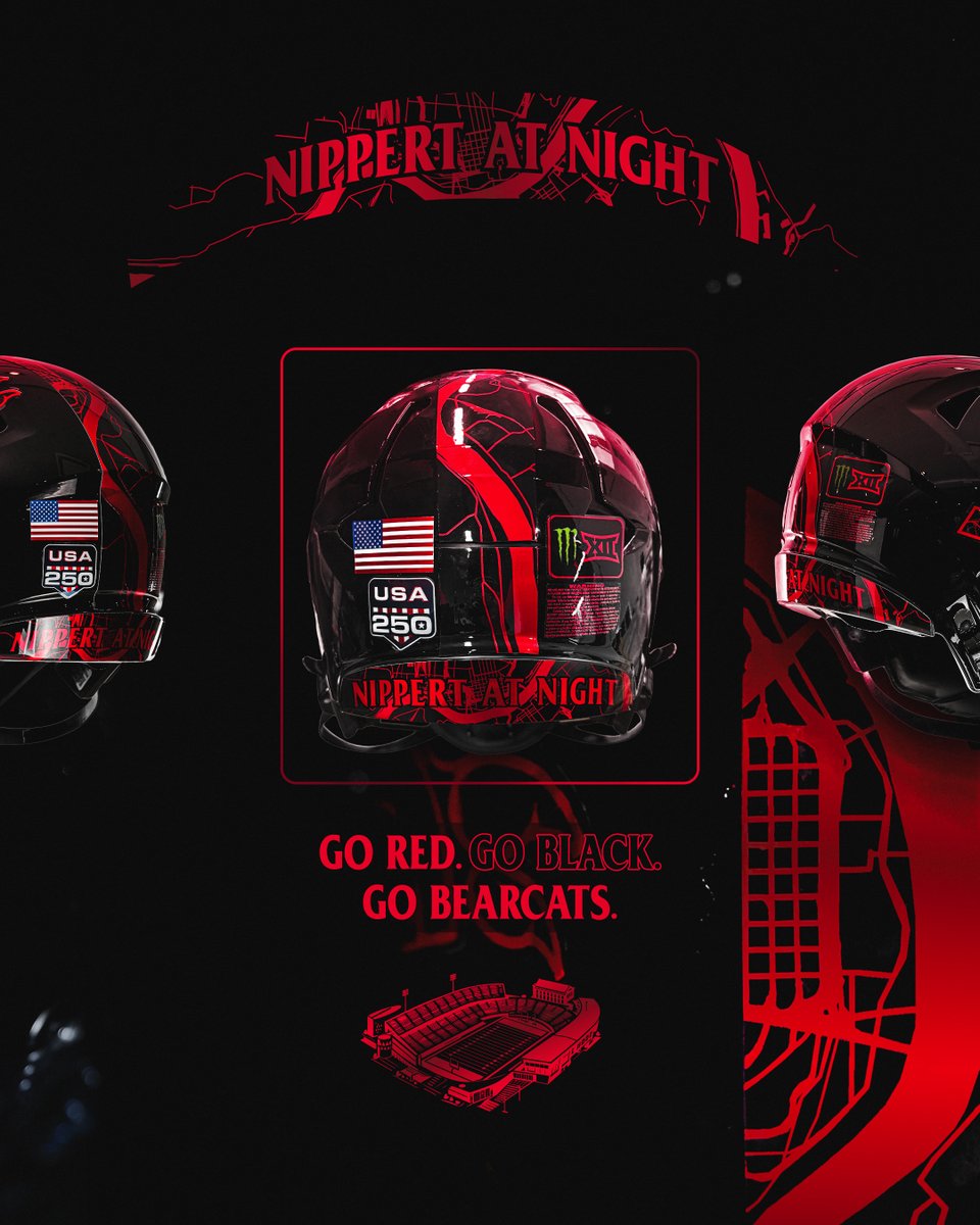 GoBearcatsFB's tweet photo. The city within 🔥 https://t.co/qAUwtHjtCx
