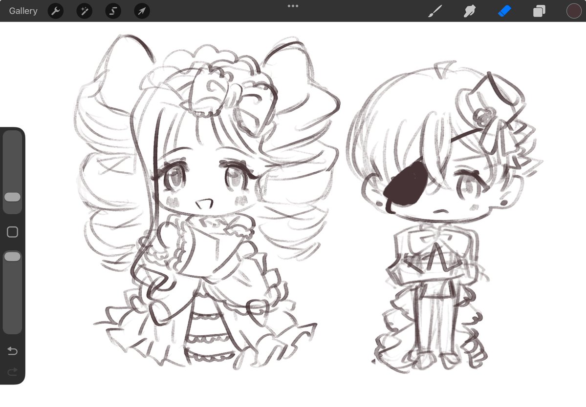 chococatciel's tweet photo. chibi cielizzy cuz i was bored https://t.co/KlpGNPP1sQ