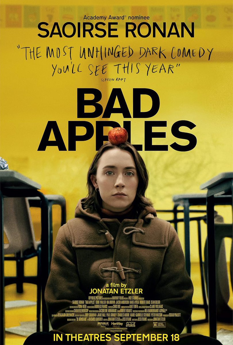 KatieSamuel's tweet photo. Short break to grab another drink and I’m back at @OdeonCinemas #BH2 for my next film - #BadApples. Trailer looks great and have read good things! 🍎 🍏
#Film172 #OdeonLimitlessPlus https://t.co/N7jctFAQuC