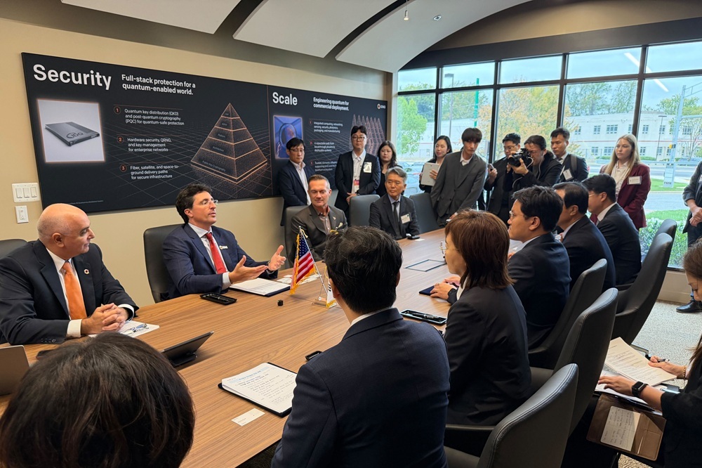Our Executive Briefing Center is open! It was great to host academic, government, enterprise, and additional partner tours at our headquarters in College Park, Maryland, this week, including delegations from Finland, Japan, Korea, the UK and across the U.S. He
