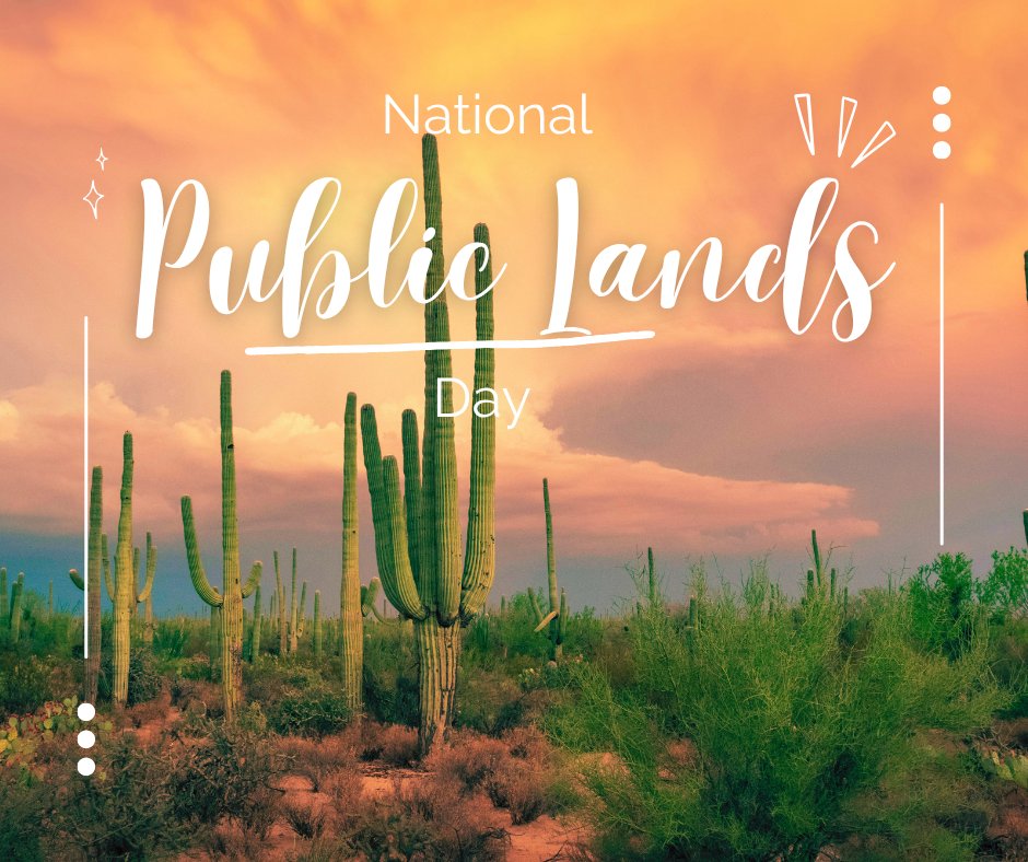 GlobalExternal's tweet photo. National Public Lands Day is a chance to recognize more than the places we enjoy. Public lands support recreation, grazing, energy and mineral resources, scientific research, and more. We thank the people working to care for these lands. #arizona #publiclands https://t.co/qDgjj7Nkjf
