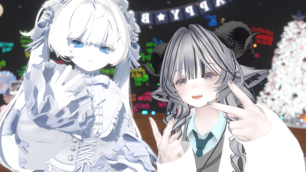 shinok_VRchat's tweet photo. るかます、ずまさん、しろくまくん、そして誕生日のみーみーみーさんと！！ https://t.co/VYD4fyEJFQ