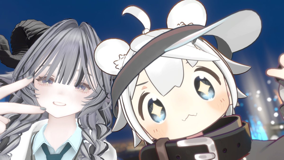 shinok_VRchat's tweet photo. るかます、ずまさん、しろくまくん、そして誕生日のみーみーみーさんと！！ https://t.co/VYD4fyEJFQ