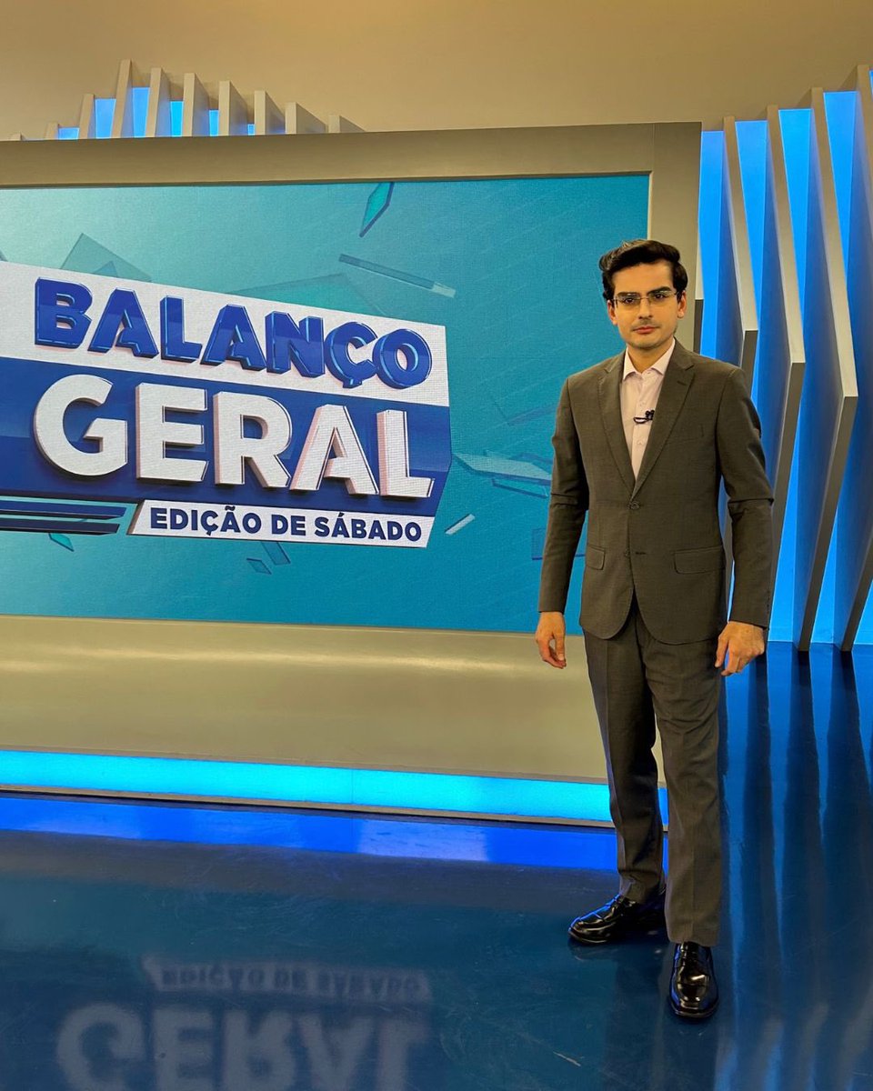 balancogeral's tweet photo. Sábado também tem #BalançoGeral! Acompanhe as notícias com o Dudu Camargo na tela da #RECORD 📺😉 https://t.co/Cm5EyHl6qy