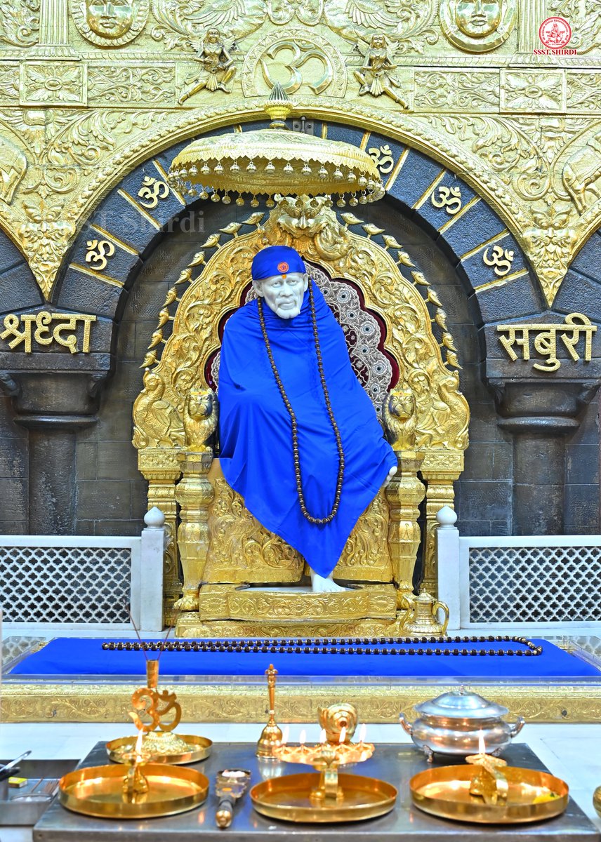 SSSTShirdi's tweet photo. *!! ॐ साई राम !!*
*श्री साईबाबा संस्थान विश्वस्त व्यवस्था,शिर्डी*
*!! ॐ Sai Ram !!*
*Shri Saibaba Sansthan Trust, Shirdi*
≈≈≈≈≈≈≈≈≈≈≈≈≈≈≈≈≈ 
*आरती :- शेजारती*
*शनिवार २६ सप्टेंबर २०२६*  
*Aarti :-Shejarti*
*Saturday 26 September 2026* https://t.co/wgvuqKSPTM