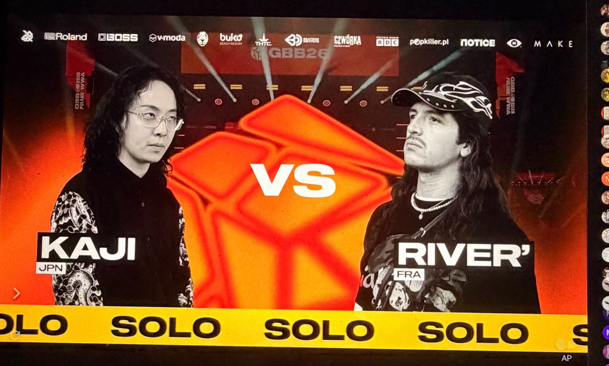 j4448817322908's tweet photo. 進撃の巨人並の伏線回収 
｢kaji river ｣
 #GBB #GBB26  #加治川  #進撃の巨人 @67TREK https://t.co/Gr9Zt4ga0K