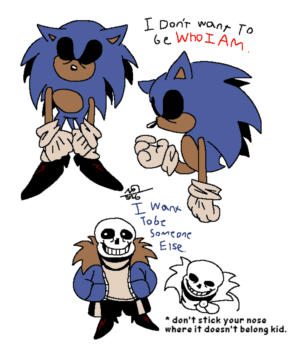 NickSliccc's tweet photo. Made some bs last night. #sonicexe #undertale https://t.co/XAJUpxz6iK