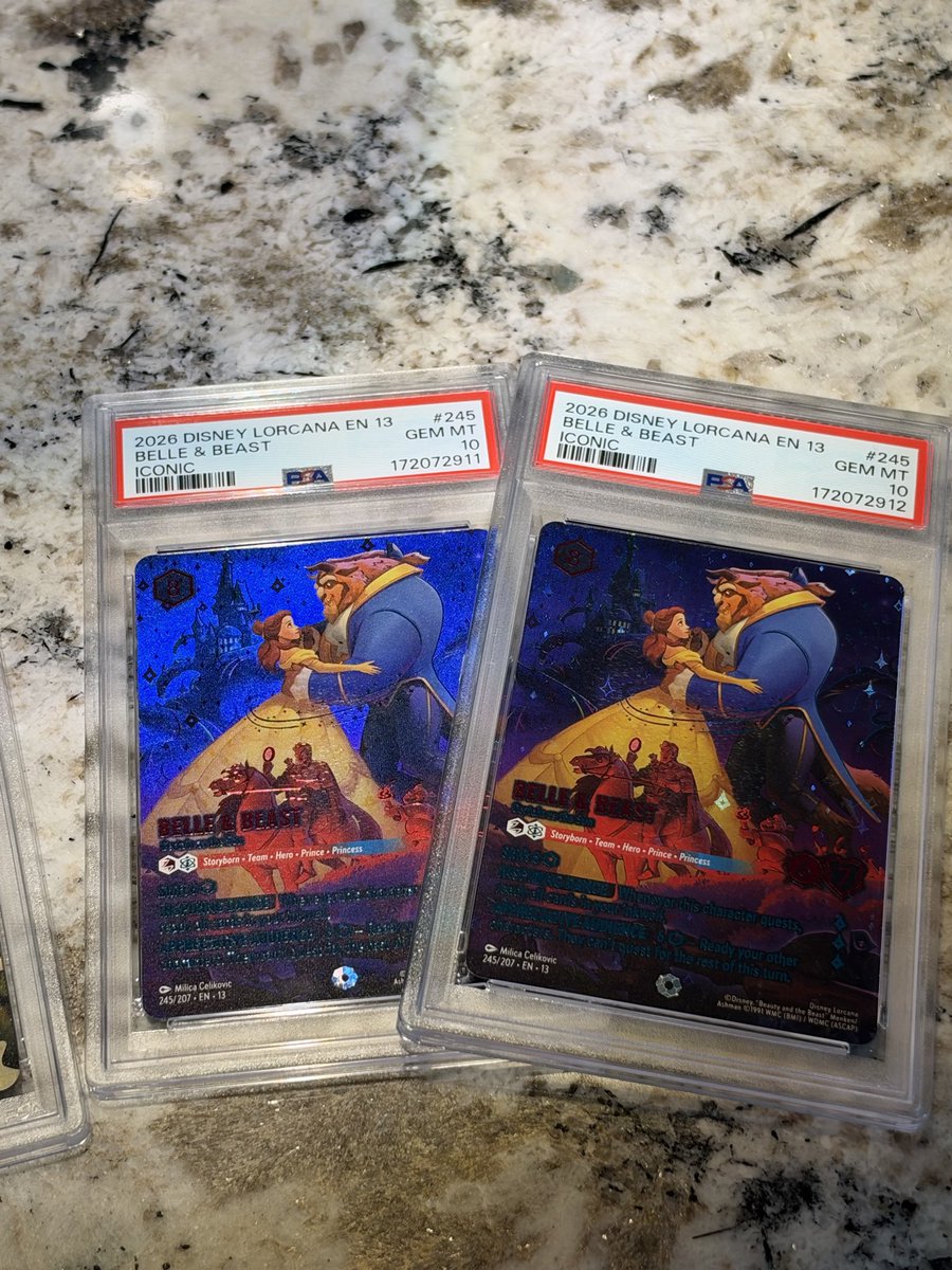 Tbow79's tweet photo. @PeakHobby Yeah, I feel that.  I really like it, looking to pick one up. Belle and Beast also incredible.  I think this new gen of foiling really gives so much - different light 👇 https://t.co/izjgvrjosT