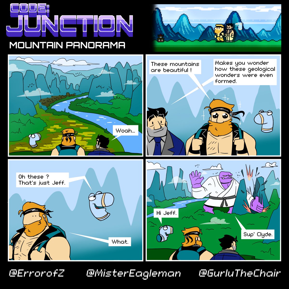 codejunction86's tweet photo. Code: Junction #109
Mountain Panorama https://t.co/3NFVWRsIvU