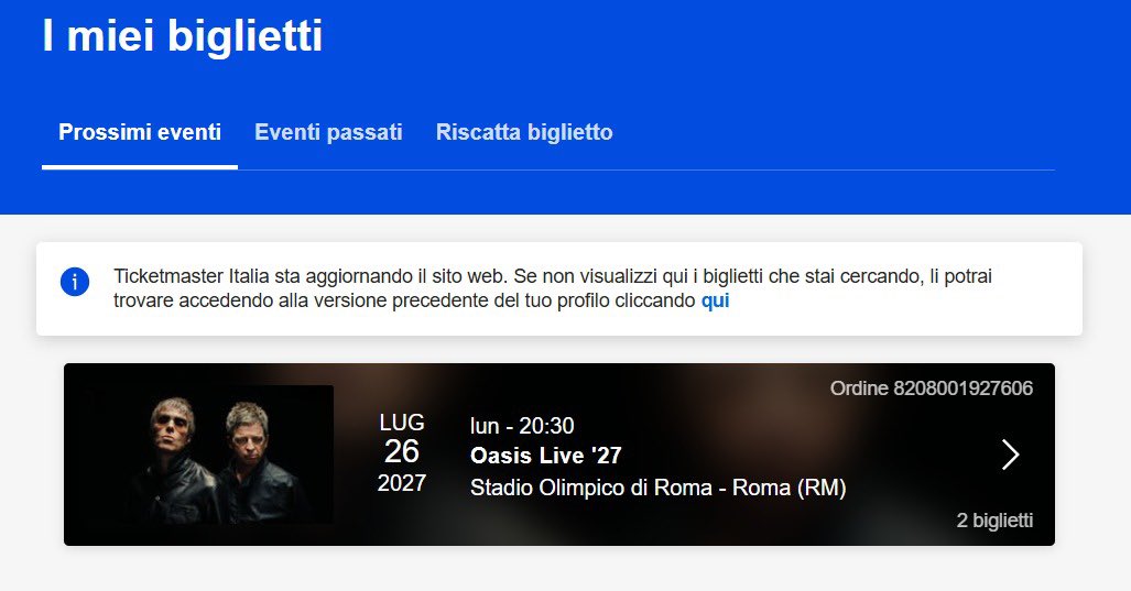 AntonioZangla's tweet photo. È stato un parto ma habemus papam !
#oasis #oasiscode #oasislive27 https://t.co/TITG8thtUu