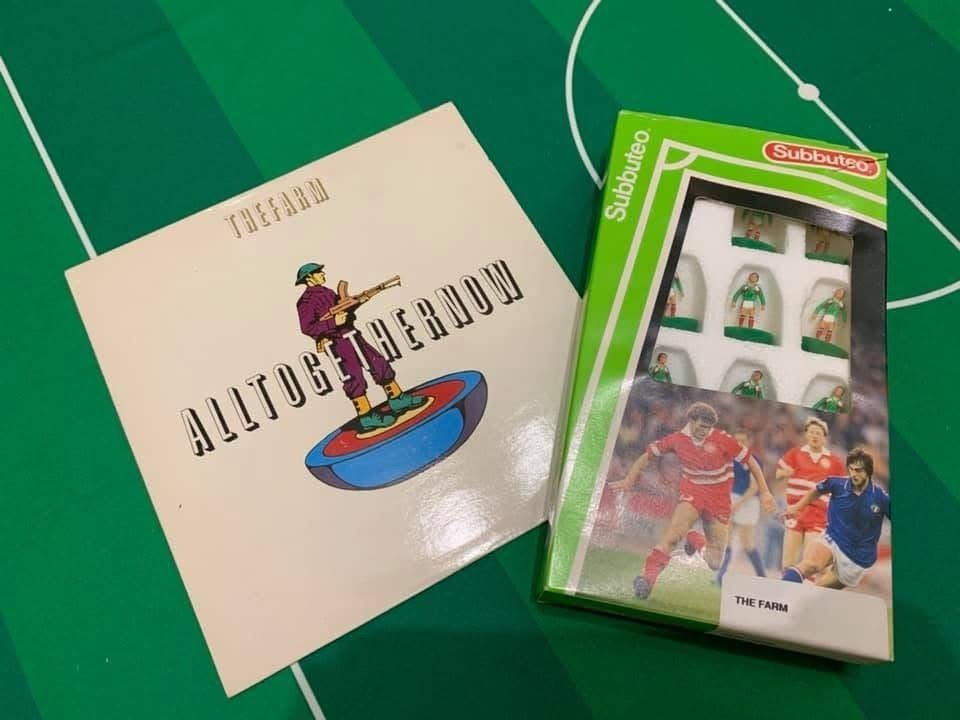 SubbuteoCollect's tweet photo. All Together Now
#Subbuteo #TheFarm #Retro #Nostalgia #Football https://t.co/8I9Z5J5d3q