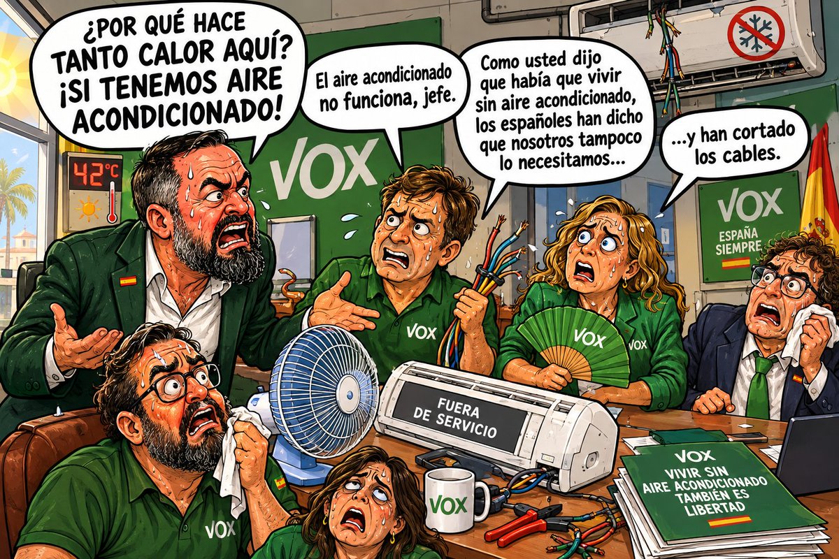 DaniNogueira80's tweet photo. #AbascalDimision #IlegalizarVox #IlegalizarAbascal #VoxDimisión https://t.co/J4CIM1YY7M