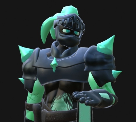 viobyte's tweet photo. I modeled Soulvester in my style in light of the Dandy's World halloween event! :D

#dandysworld #soulvester #dandysworldsoulvester #3dart https://t.co/3QLtnnX6xC