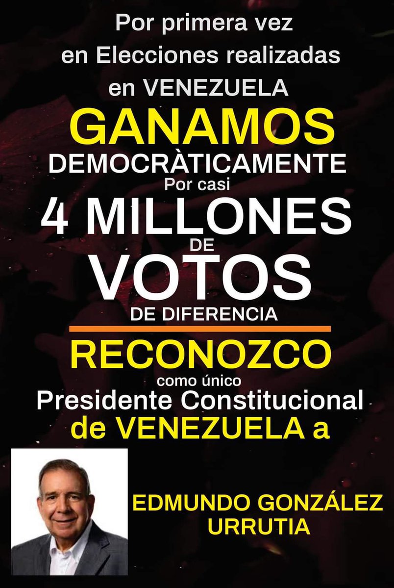 RenacerVzla01's tweet photo. @MarkosEPJ @MerceStar1 Quién ayudó a recolectar las Actas, en los centros de votación, la mayoría fueron ellos. Te sirve? Sino pregunta al cne cuáles fueron los resultados, de seguro te llevaras sorpresa. Ganamos con un margen más amplio!! #LetHerIn https://t.co/4P1APRDpZi