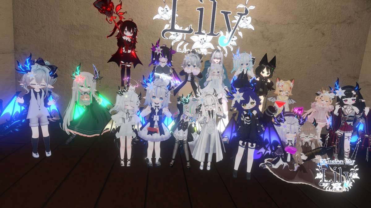 Metu01's tweet photo. #ELBarLily_VRC
第8回エルシオンバー集合写真〜
と(*'▽')両手に酒を持つ我の写真 https://t.co/pDckmzJchO