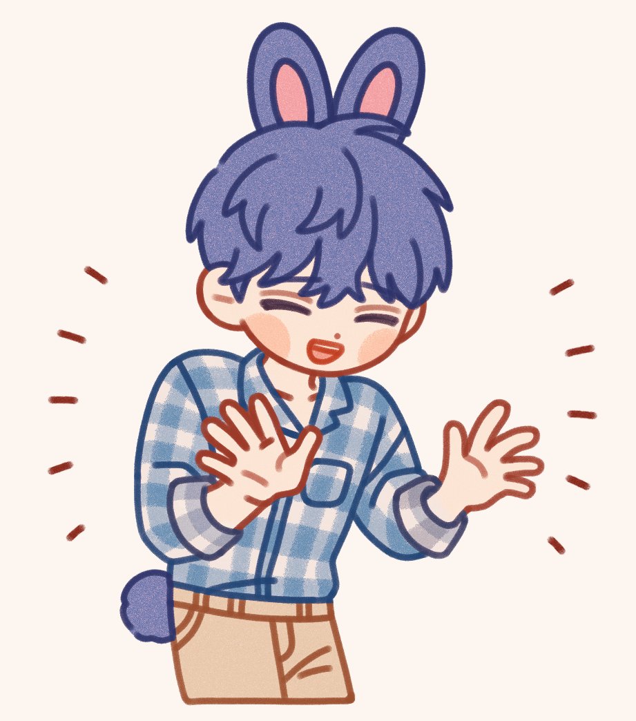 DOLPHIN_BREAD's tweet photo. 늦은 세계🐰의 날 #예준 https://t.co/98GVMG2RgM